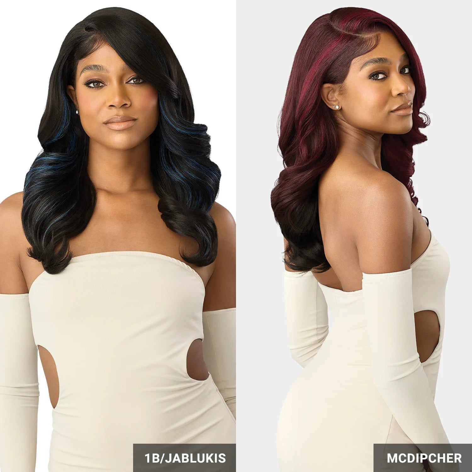 Outre HD Lace Front Synthetic Wig Melted Hairline Glueless MH 109