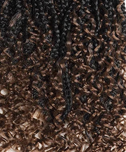 Outre Crochet Braids X-Pression Twisted Up 3X Boho Wet N Wavy Vibe Ocean Braid 14"