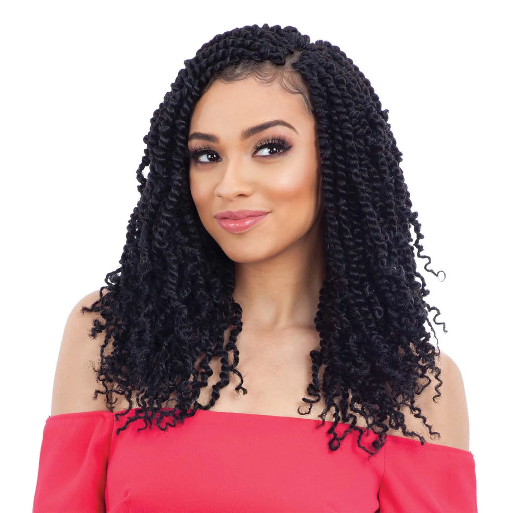 FreeTress Synthetic Crochet Braids 2X Spring Twist 12"