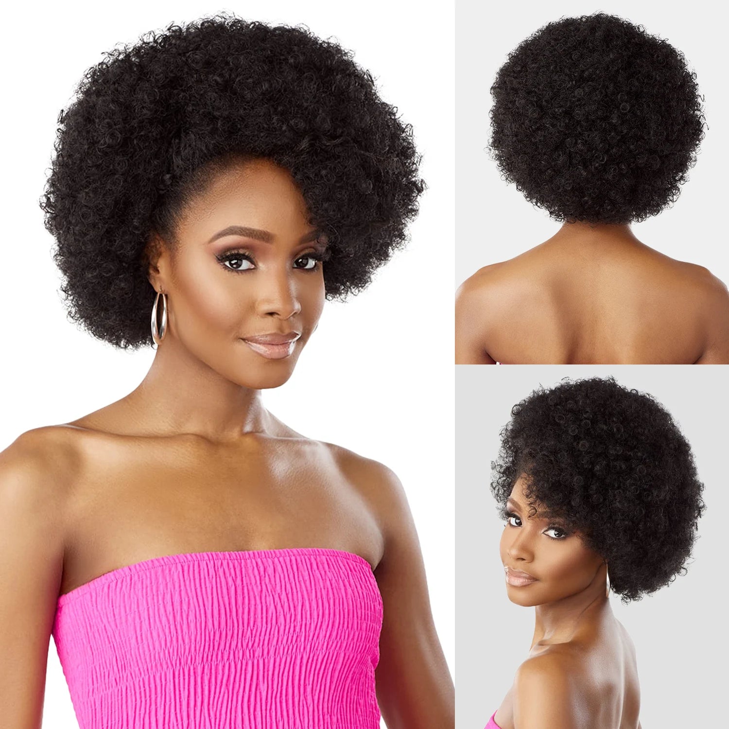 Sensationnel Half Synthetic  Wig Instant Weave Drawstring Cap IWD 21