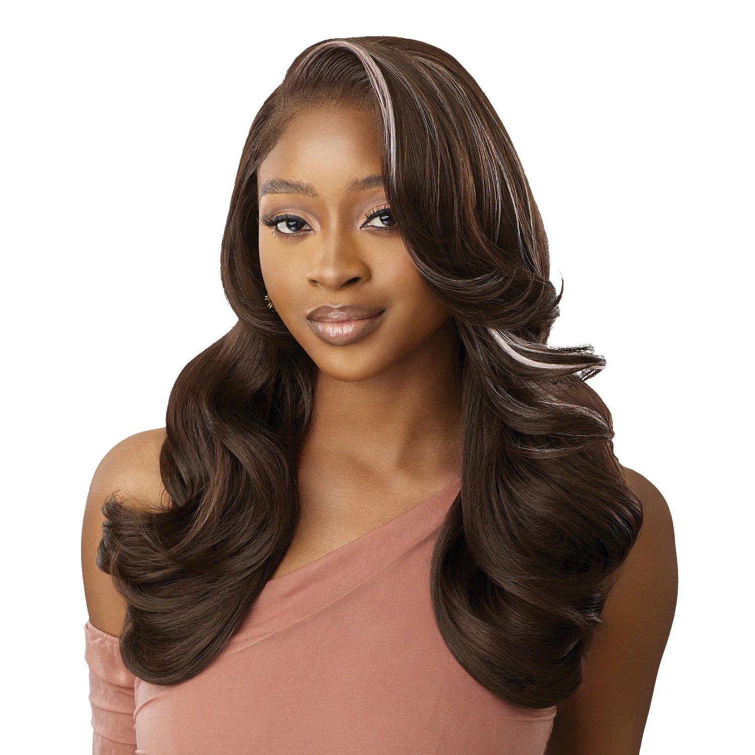 Outre HD Lace Frontal Synthetic Wig Perfect Hairline Glueless Fully Hand-Tied 13X6 Lace Wig Kihara