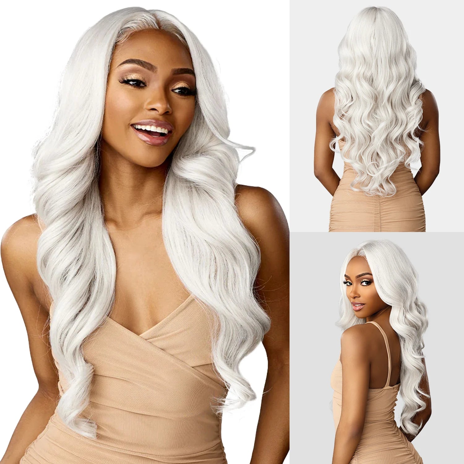 Sensationnel HD Lace Front Synthetic Wig Cloud 9 What Lace Glueless 13X6 Deyla