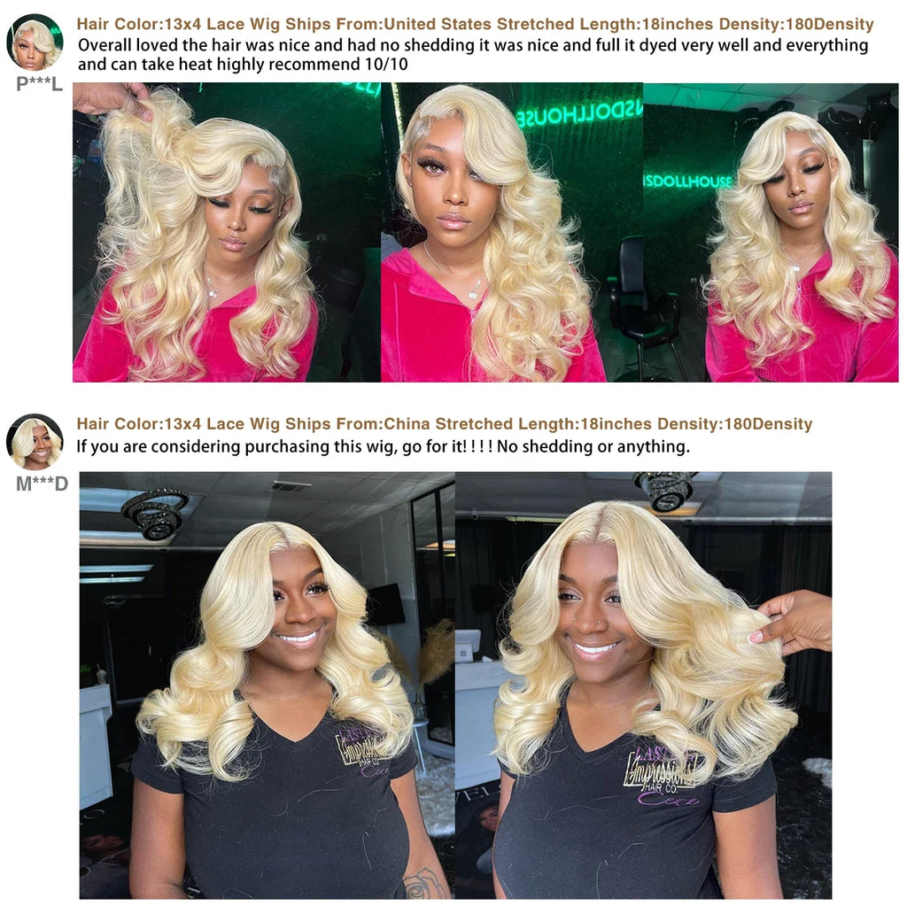 30 Inch Body Wave Blonde 613 Hd Lace Frontal Wig 13x6 Human Hair Wigs 100% 13x4 Transparent Lace Front Human Hair Wig