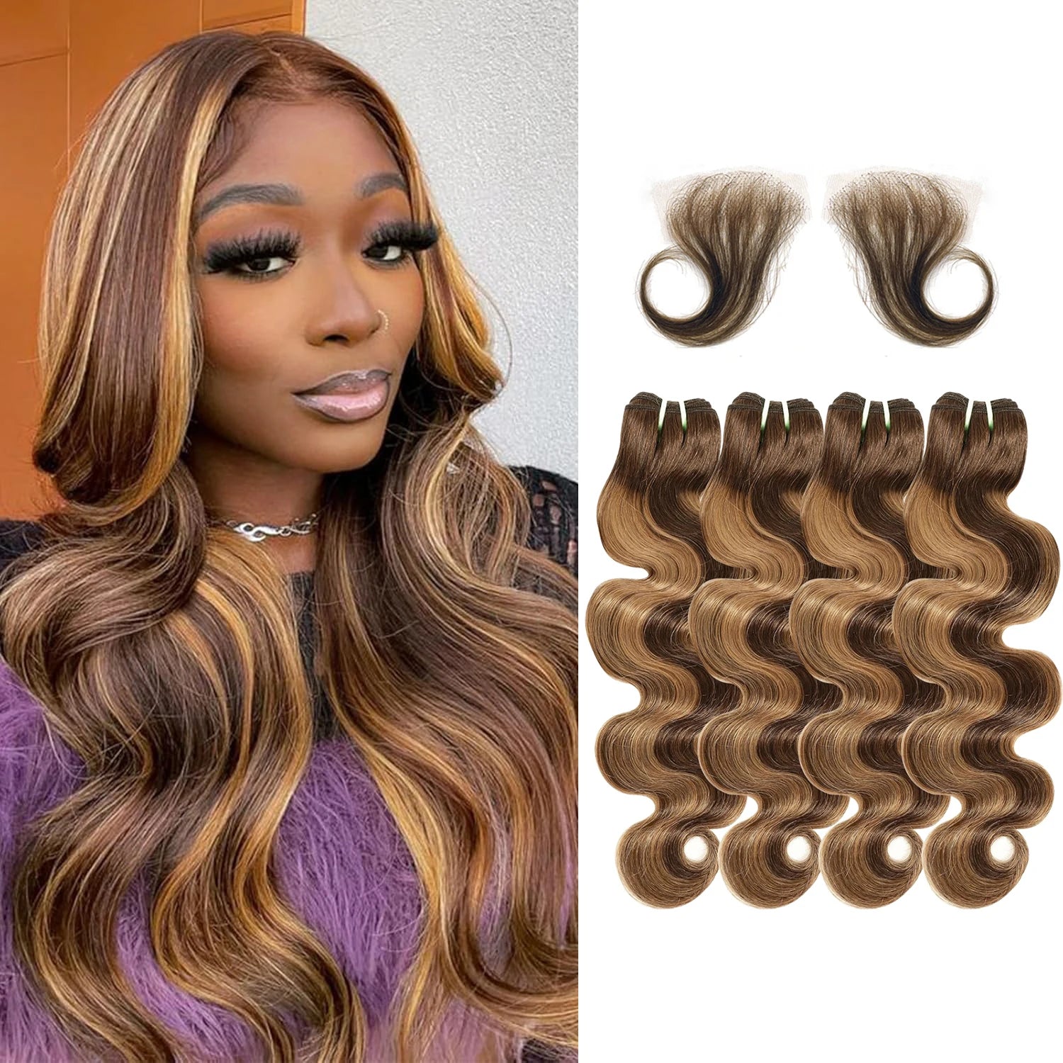 Body Wave Human Hair Extensions Curly Bundles Brazilian Hair Weavings 100% Human Hair Bundles 8-26 28 30 Inch 1/3/4 Bundles 50g