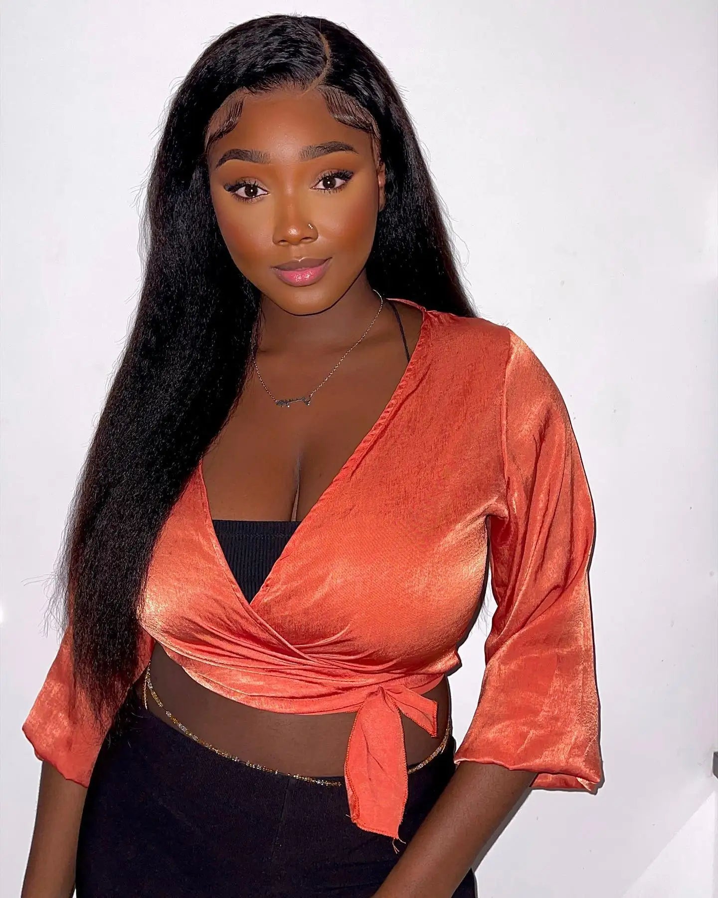 40 Inch HD 13x6 Transparent Kinky Straight Human Hair Wigs Brazilian 13x4 360 Yaki Lace Frontal Human Hair Wigs For Women 300%