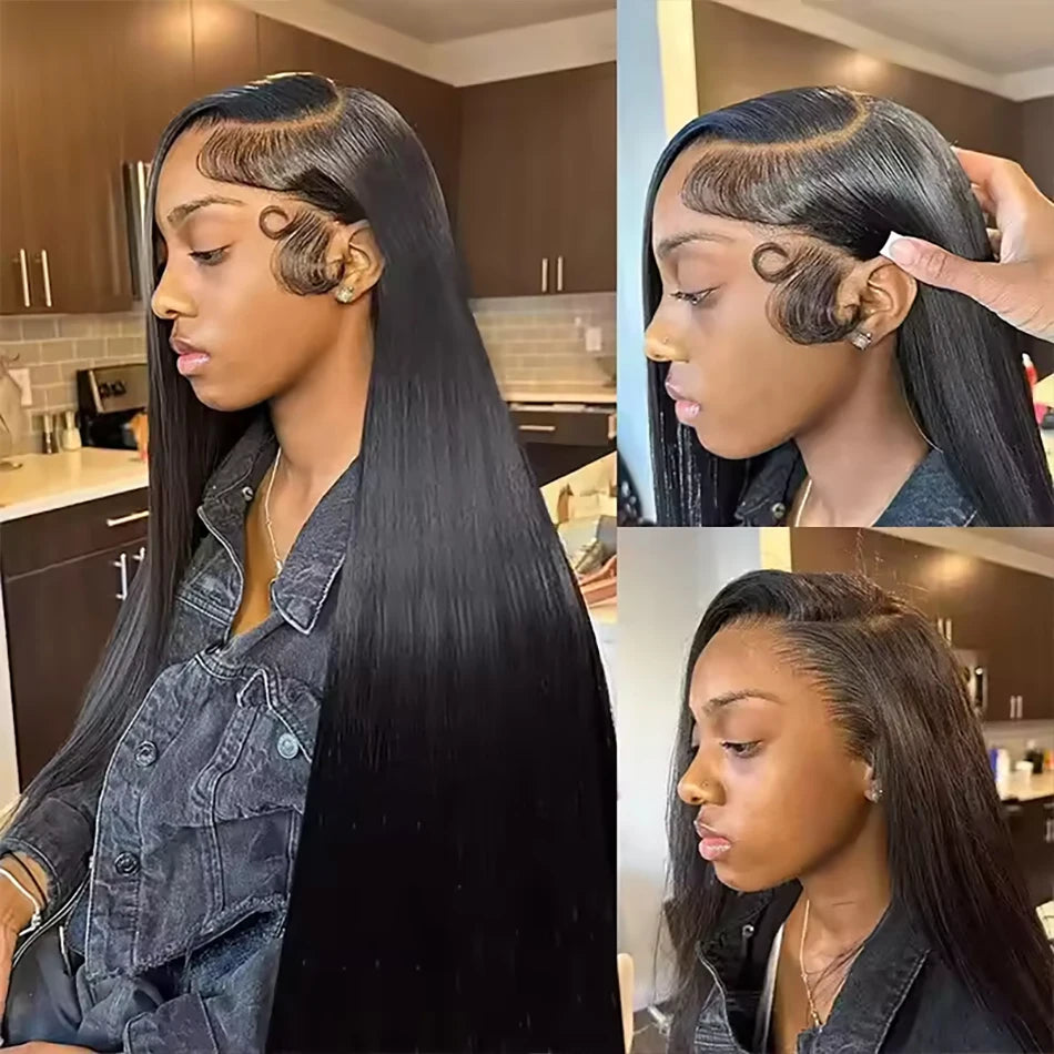 Body Wave Lace Front Wig Full Lace Human Hair Wigs For Black Women 40 Inch 13x4 13x6 Hd Lace Frontal Wig Deep Wave Frontal Wig