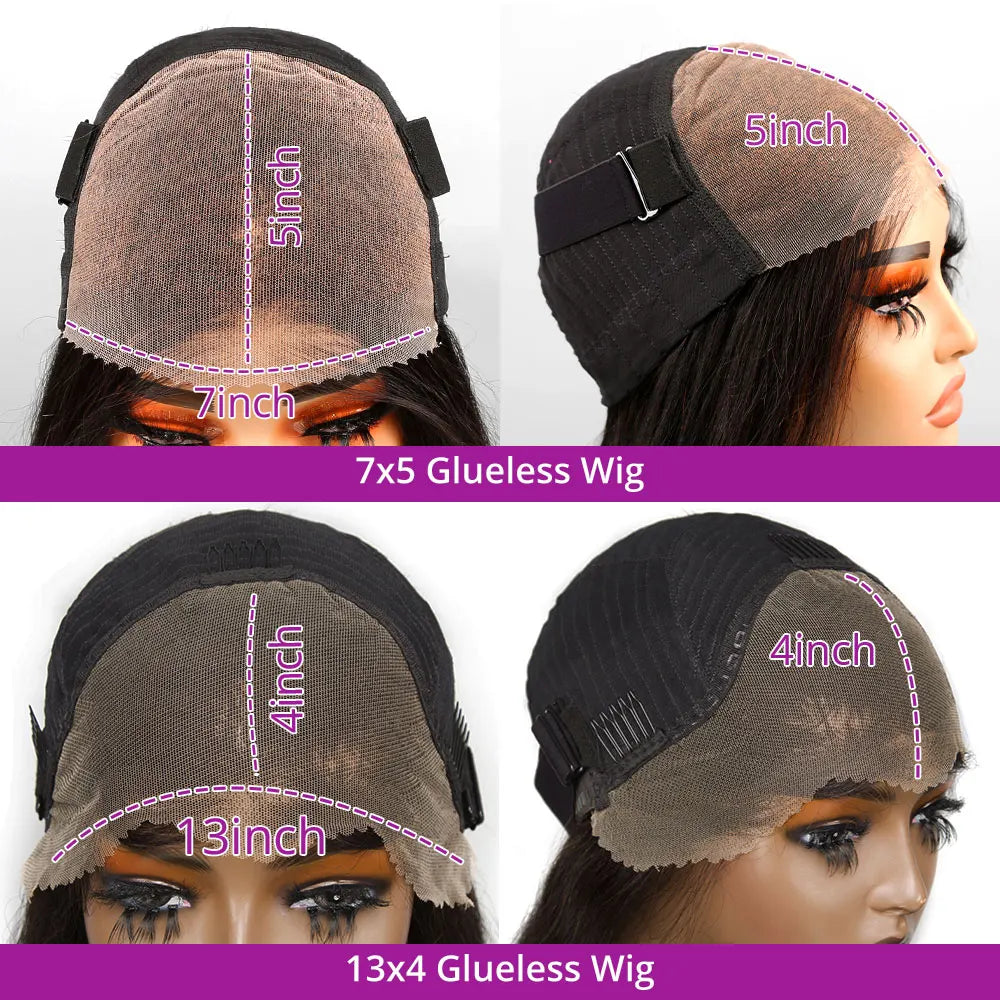 180% Density Copper Red Glueless Reddish Brown Deep Lace Short Bob Frontal Wigs 13x4 Lace Frontal Wigs Remy Curly Hair