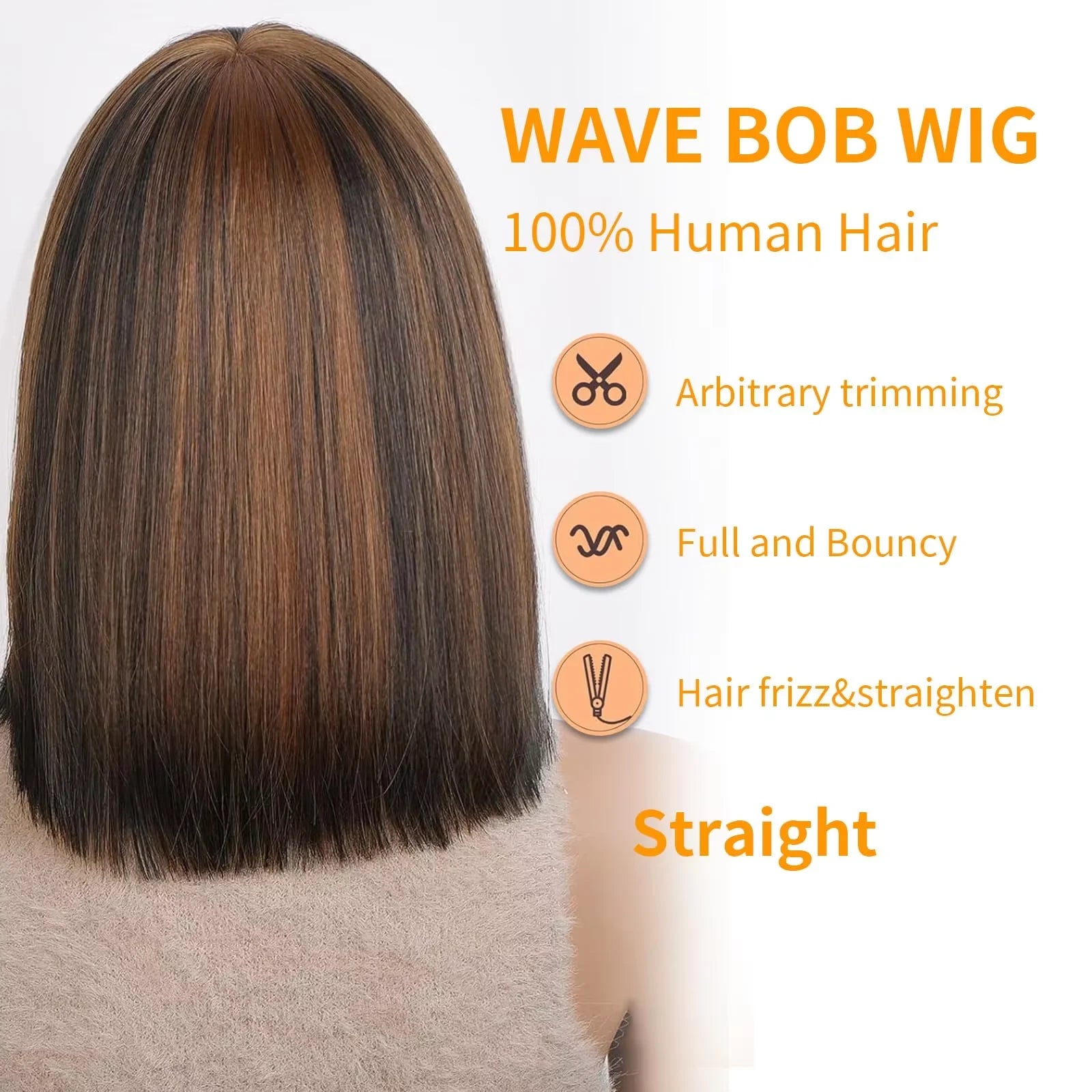 1B/30 Straight Bob Short Bob 2x1hd Transparent Lace Front Wig Ombre Color 100% Real Human Hair Lace Frontal Wig For Women