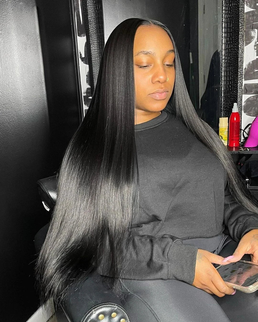 30 40 Inch Human Hair Wigs 13x4 13x6 Straight Lace Frontal Wigs 360 Front Human Hair 250Density PrePlucked Closure Wig For Women