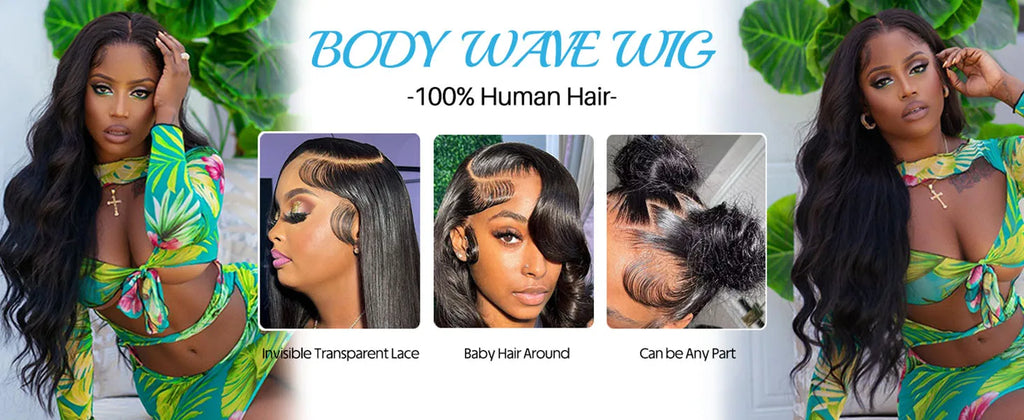 HD Transparent Body Wave Lace Frontal Wigs Human Hair 13x6 30 40 Inch Body Wave Human Hair Wig For Black Women 250 Density