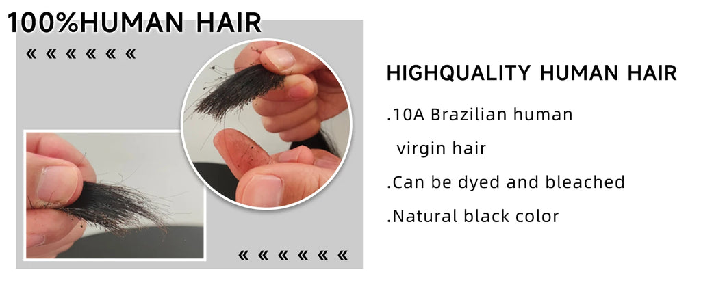 Langer Human Braiding Hair Deep Wave Bulk Human Hair for Braiding No Weft Bundle 100g 2 Bundles/Pack 16A Brazilian Virgin Water