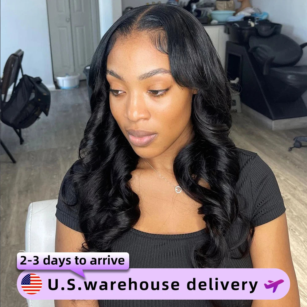 38 40 Inch Body Wave 13x6 Hd Lace Frontal Wig Human Hair For Black Women Brazilian Pre Plucked 13x4 Transparent Lace Front Wigs