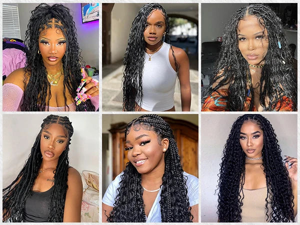 12A No Weft Human Hair Human Braiding Hair Deep Wave Bulk Human Hair Bundles Micro Human Braiding Hair for Boho Braids