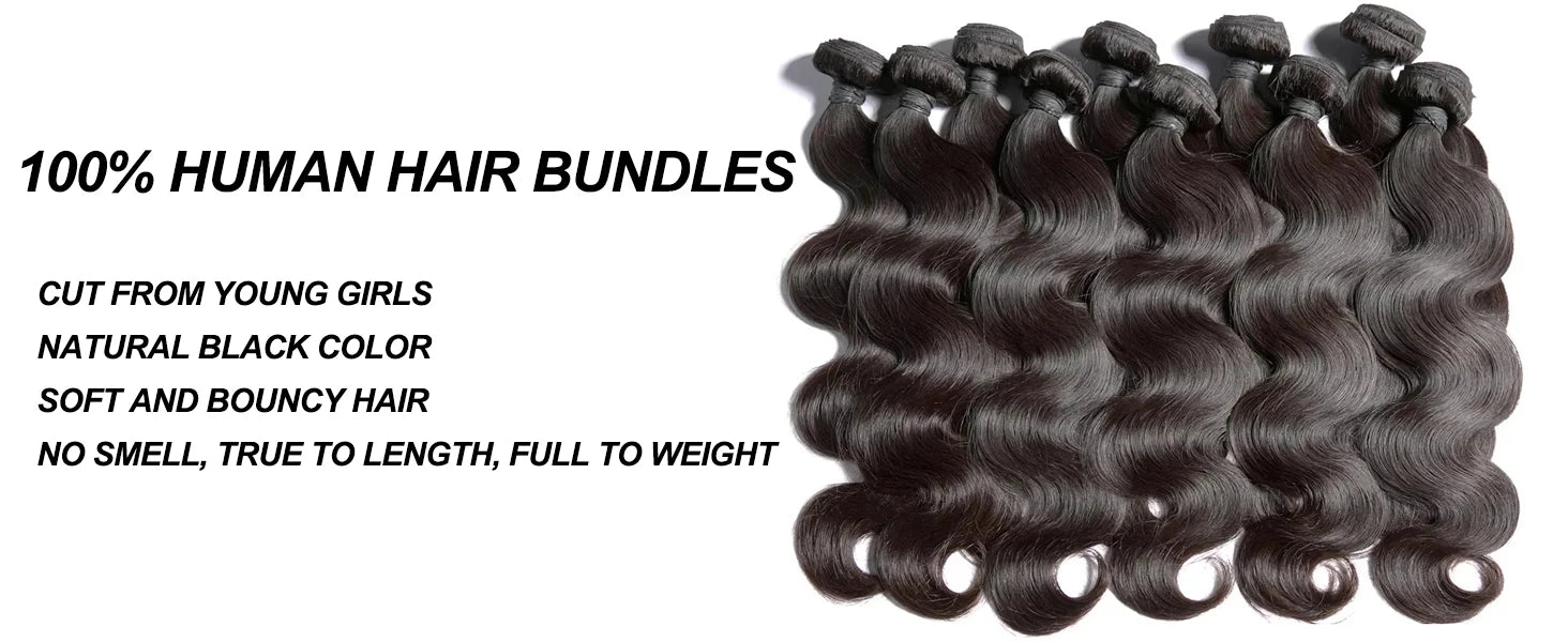12A Body Wave Human Hair Bundles 40 Inch 100% Human Hair Unprocessed Brazilian Virgin 3 4 Pcs Raw Hair Bundles Weave Extensions