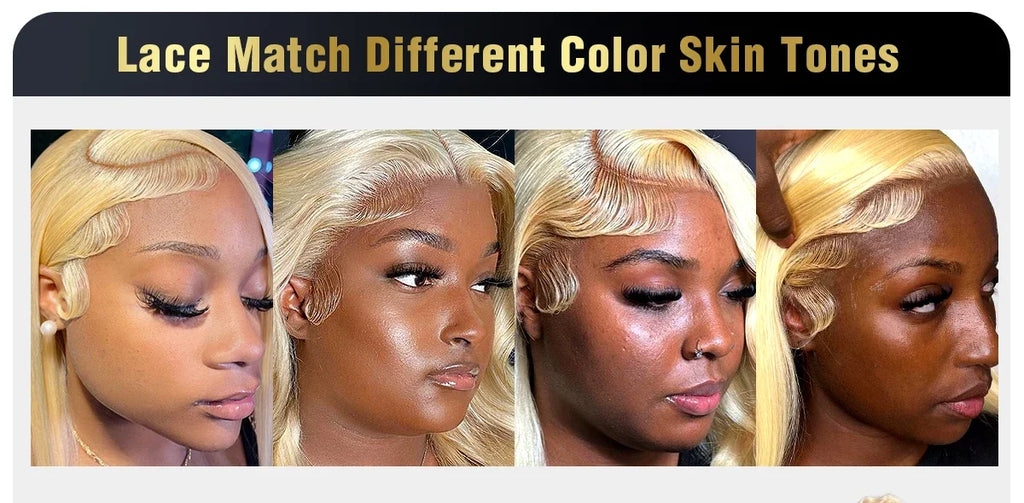 613 250 Density High HD Body Wave Human Hair 13x4 Lace Front Human Hair Wig  Blonde 13x6 Lace Frontal Honey Wigs Women
