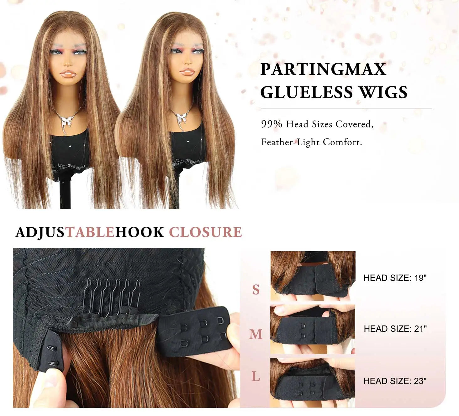 427 Honey Blonde 360 Full HD Lace Frontal Wig 30Inch Straight Lace Front Wigs Brazilian Highlight Glueless Virgin Human Hair Wig