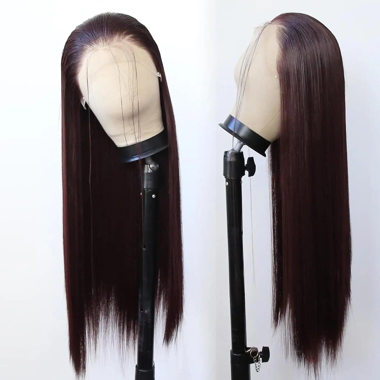 250 Density 40Inch HD Transparent Lace Wigs 13x6 Bone Straight Lace Frontal Wigs Human Hair 13X4 Pre Plucked Brazilian For Women