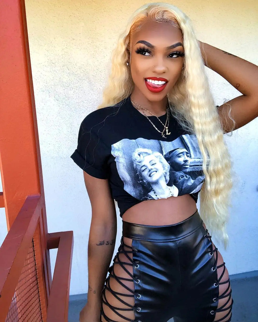 40 42 Inch 613 Honey Blonde Color Deep Wave 13x4 13x6 Hd Lace Frontal Wigs Brazilian Curly Human Hair Wigs For Women 250 Density