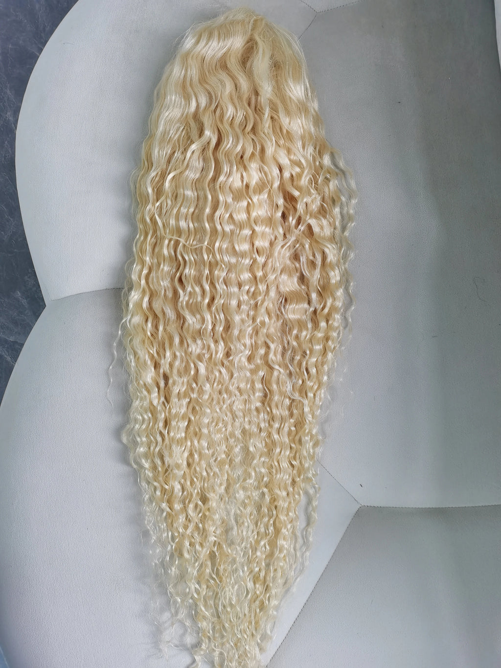 40 42 Inch 613 Honey Blonde Color Deep Wave 13x4 13x6 Hd Lace Frontal Wigs Brazilian Curly Human Hair Wigs For Women 250 Density