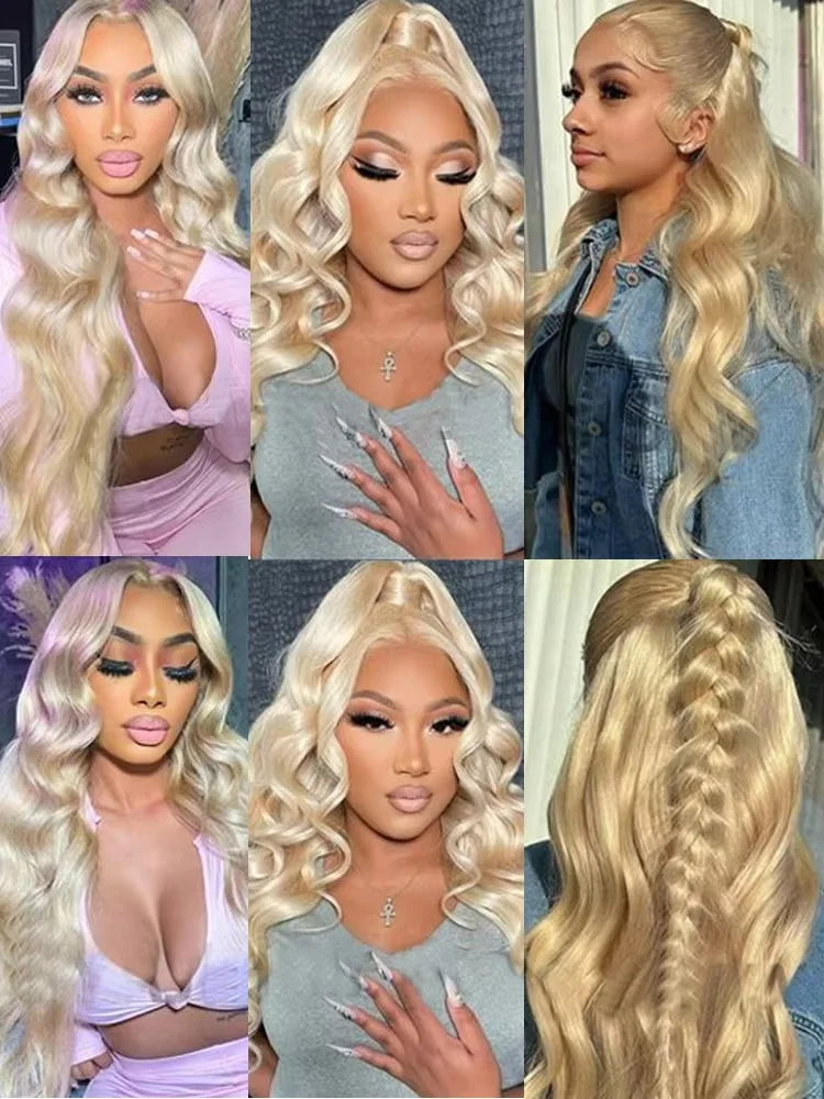 1/3/4 Bundles Body Wave 613 Blonde Human Hair Bundles 26 28 30 Inch 613 Honey Blonde Bundles Body Wave Brazilian Hair