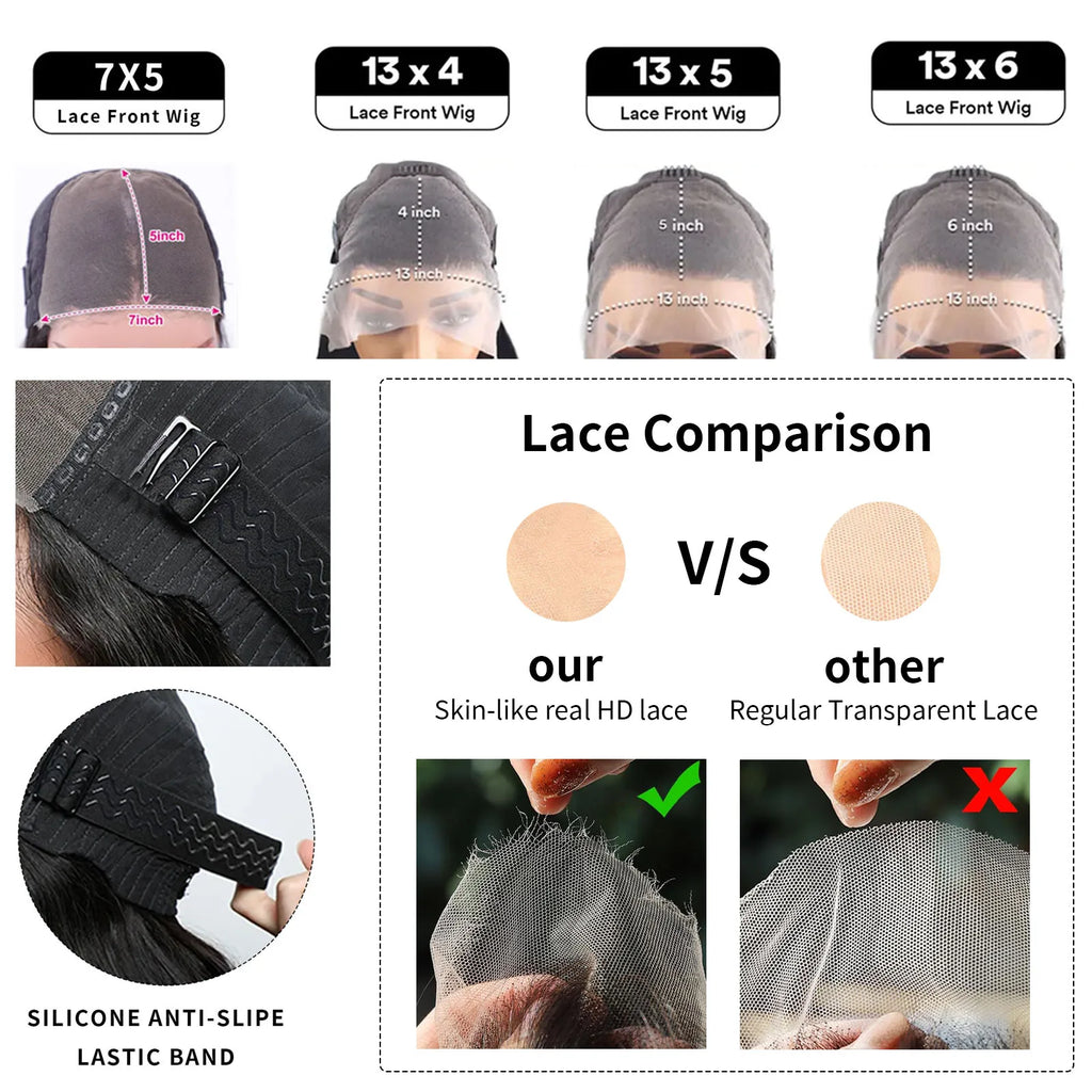 250 Density 40 Inch Deep Wave 613 HD Glueless Honey Blonde Lace Front Human Hair Wigs 13x6 Lace Frontal Curly Wave Wig For Woman