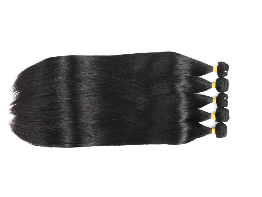 30 Inch Straight Human Hair Bundles 16A 4/5/6 Pcs 100% Human Hair Unprocessed Brazilian Raw Hair Bundle Extensions For Women
