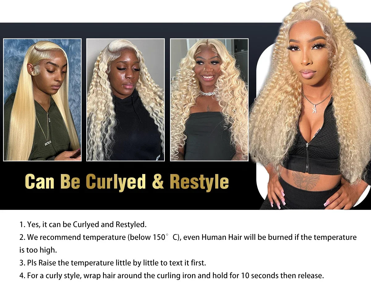 250 Density 613 Hd Lace Frontal Wig 13x6 Hd Blonde Body Wave Lace Front Wig 13x4 Hd Lace Pre Plucked Brazilian Human Hair Wigs