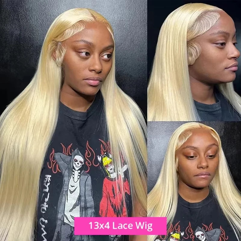 30 40 Inch 613 Hd Lace Front Wig 13x6 220 Density Honey BlondeTransparent Human Hair Wigs 13x4 Colored Straight Lace Frontal Wig