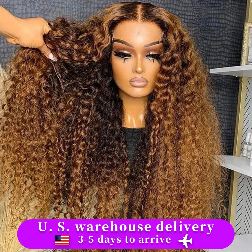 Highlight Wig Human Hair Deep Wave Frontal Wig Hd Lace Wig 13x6 Human Hair 13x4 Water Wave Wigs Curly Lace Front Human Hair Wig