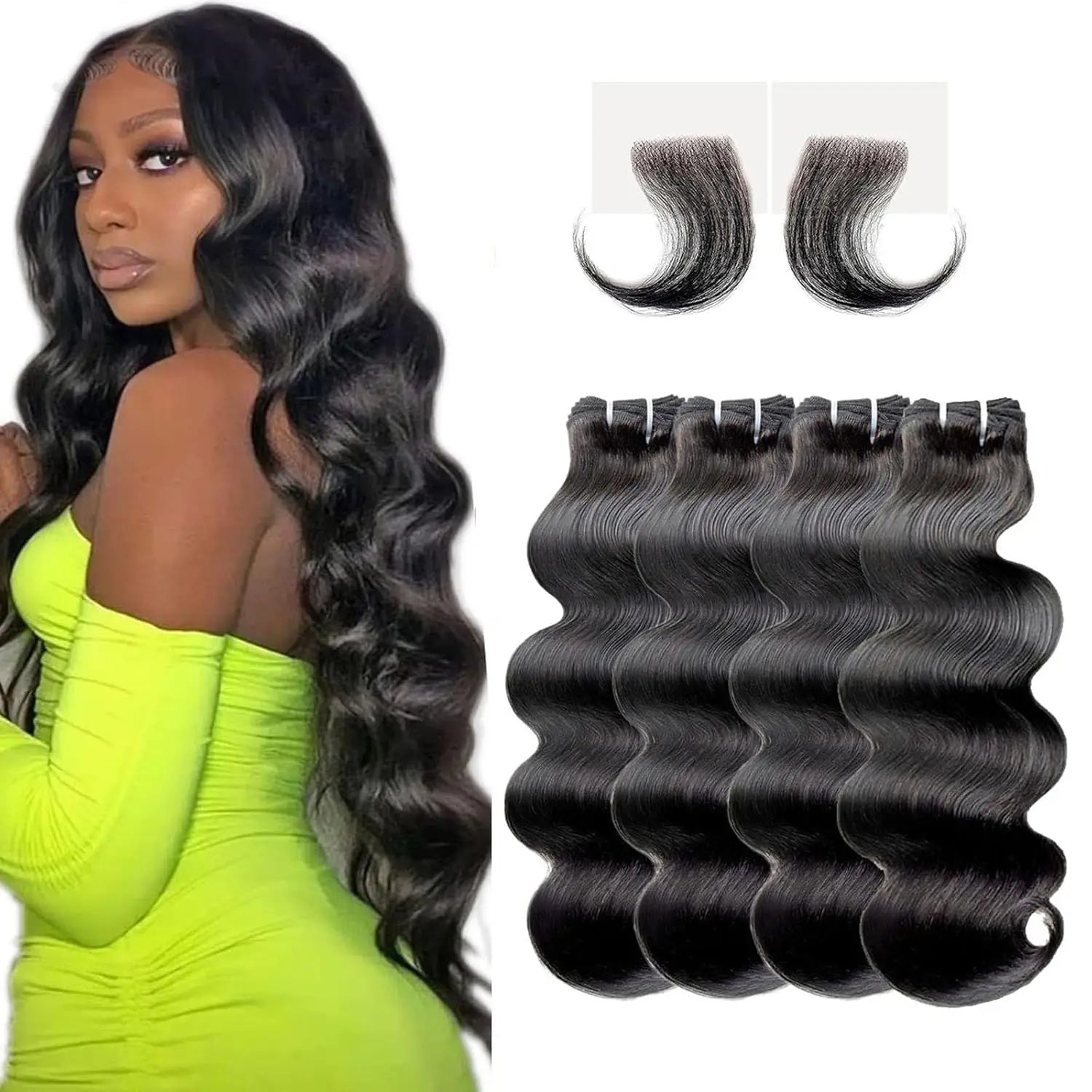 Body Wave Human Hair Extensions Curly Bundles Brazilian Hair Weavings 100% Human Hair Bundles 8-26 28 30 Inch 1/3/4 Bundles 50g