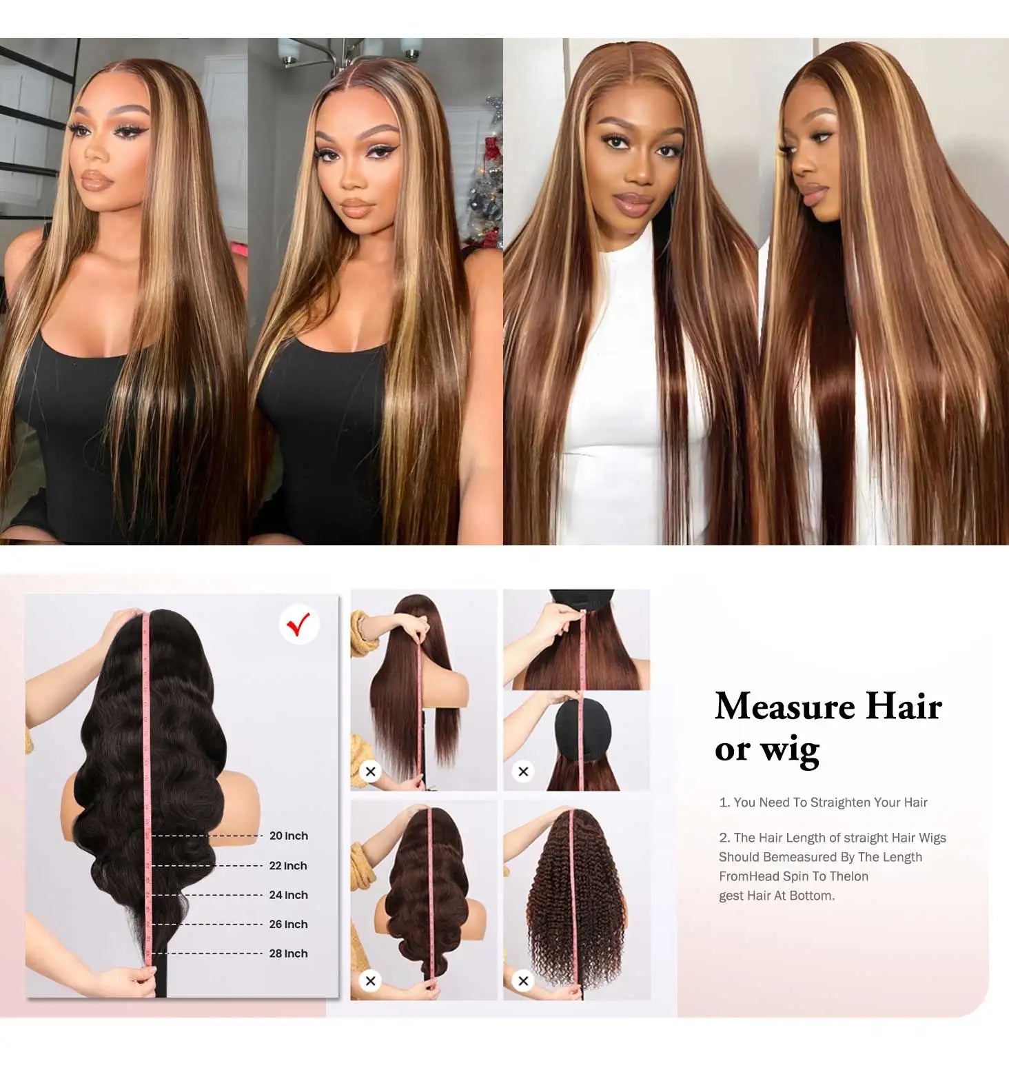 30 Inch 360 Full Hd Lace Frontal Wigs Human Hair 427 Highlight Ombre Lace Front Wig Human Hair 180 Density Pre Plucked Lace Wigs