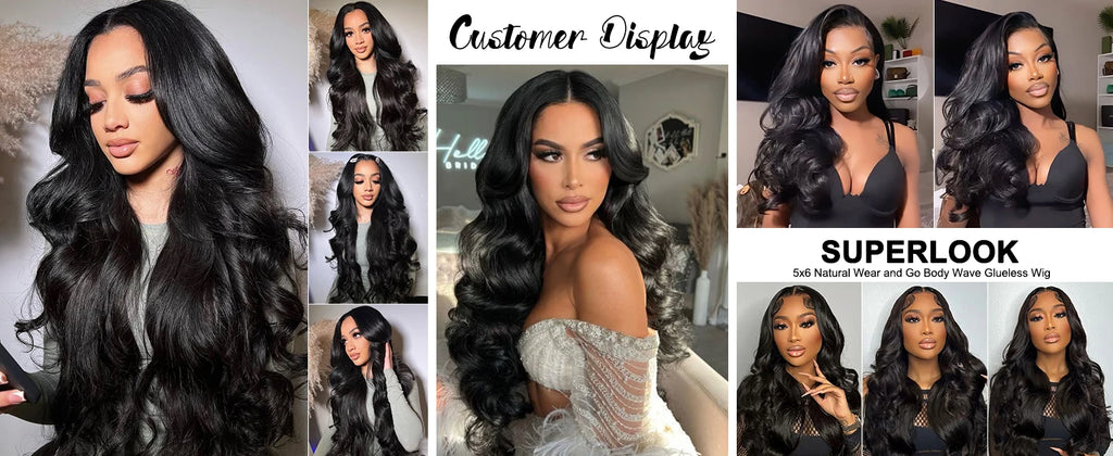 40 Inch 13x4 13x6 HD Body Wave Lace Front Wig Pre Plucked Loose Wave Lace Frontal Wig 100% Human Hair Wigs For Black Women