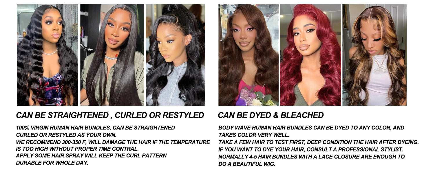 Body Wave Bundles Human Hair 100% Raw Hair Bundles 34 36Inch 3 4 5 Straight Bundle Brazilian Virgin Remy Extensions Hair Natural