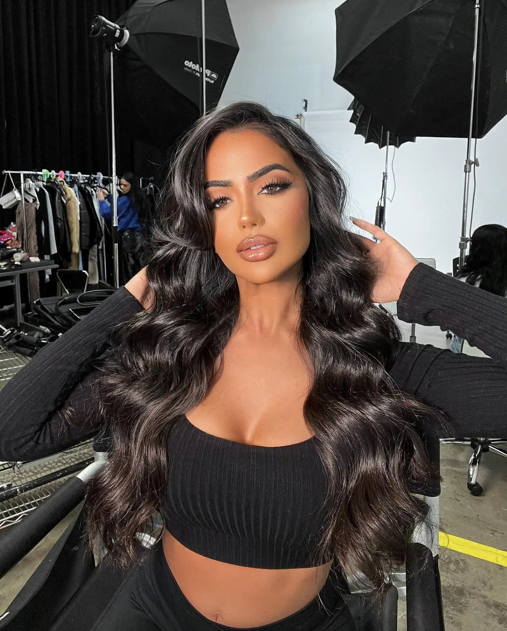 40 46 Inch 13x4 13x6 HD Body Wave Lace Frontal Human Hair Wig Brazilian 360 Full Loose Natural Wavy Lace Front Wigs 300% Density