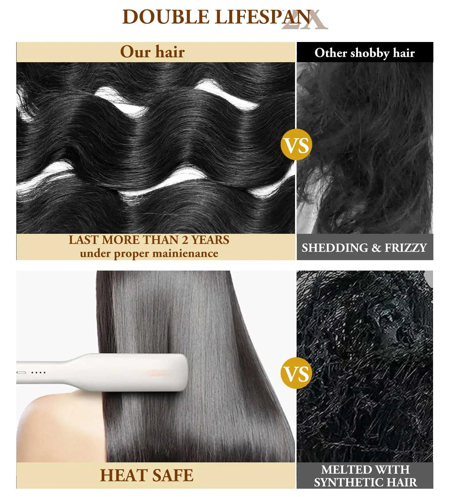 36 40 Inch 14A Body Wave Human Hair Bundles 100% Human Hair Unprocessed Brazilian Raw Hair 4 5 6 Bundle Weave Extensions Deals