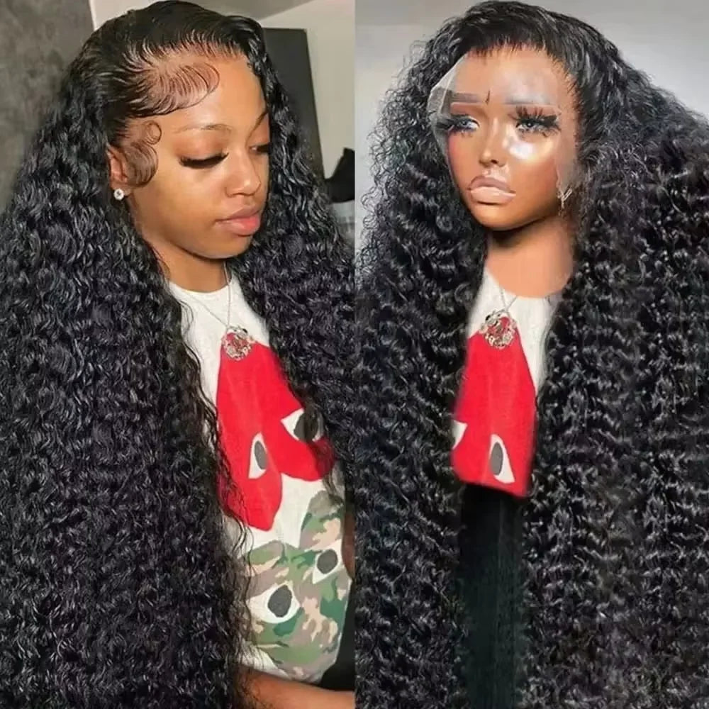 220 Density 30 40 Inch 13x6 Deep Wave Hd Lace Frontal Wigs Human Hair wigs Water Wave 13x4 Lace Front Wig For Black Women Wigs