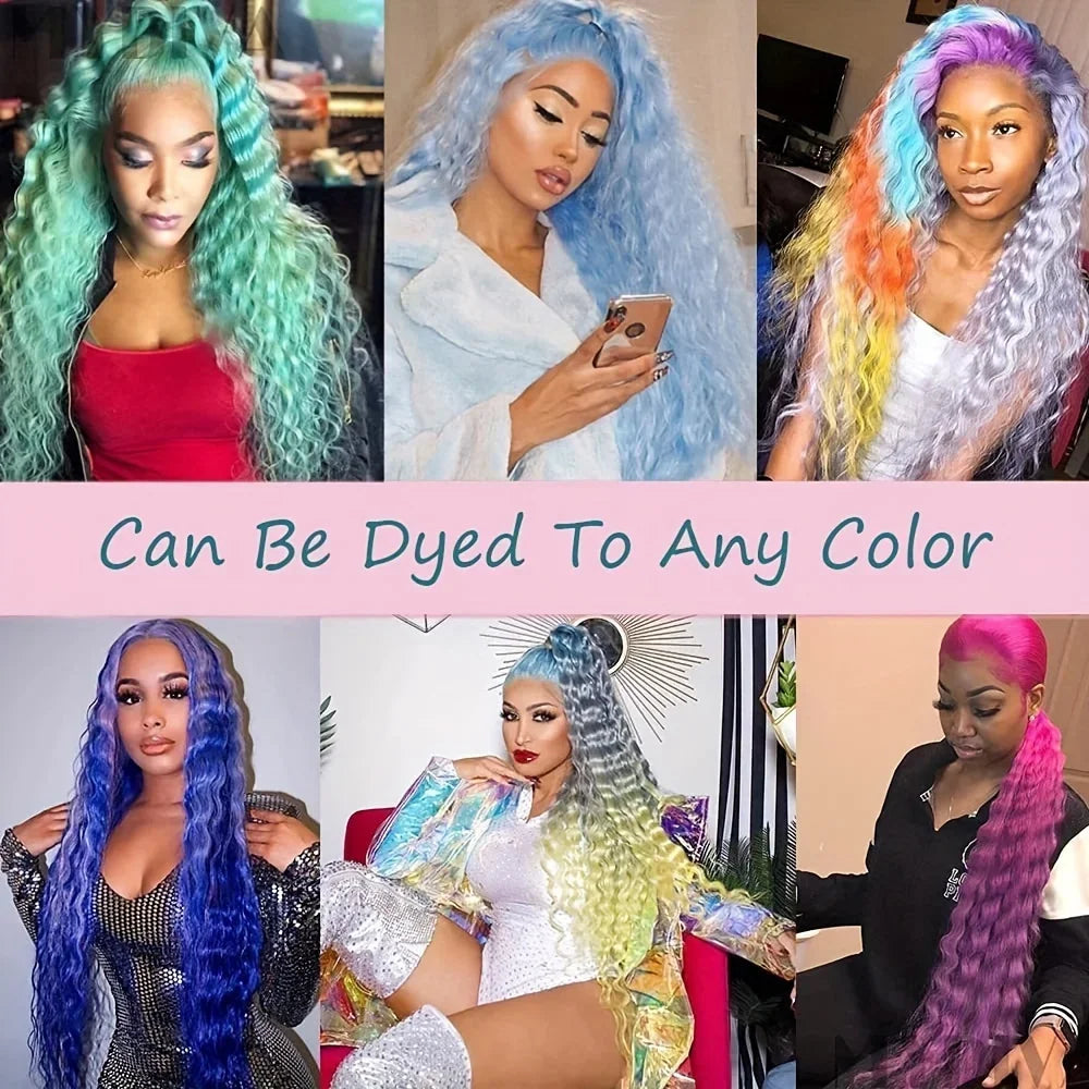 613 Blonde Glueless FrontaCurly Lace Front Wigs 13x4 Deep Curly Human Hair Wigs Fall Colored 13x6 HD Deep Wave Lace Frontal Wigs