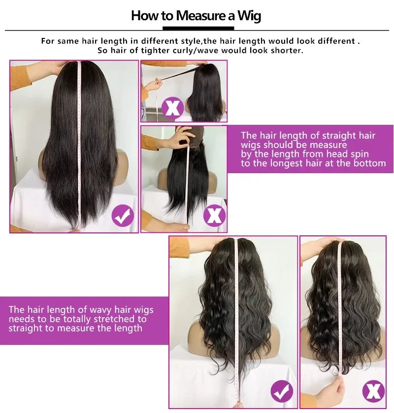 Red 13x4 Lace Frontal Wig 38 Inch Long Deep Wave Pre Plucked with Baby Hair Glueless Transparent Lace Hot Red Color Human Hair