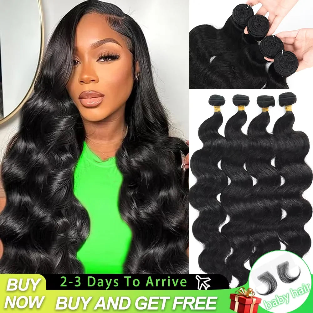 30 34 Inch Bone Straight Human Hair Bundle 16A Brazilian 4 5 6 Pcs 100% Human Hair Remy Hair Bundles Weave Extensions For Women