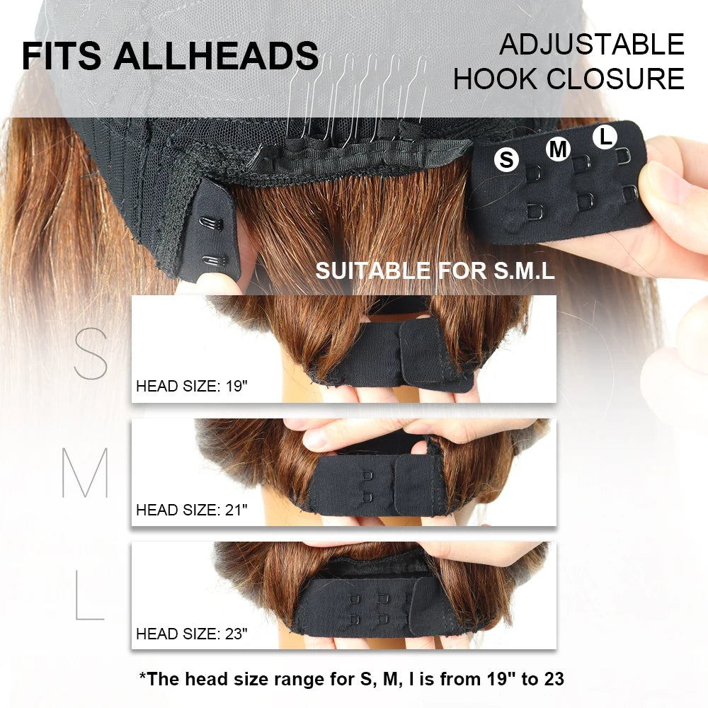 360 Full HD Human Hair Lace Frontal Glueless Wigs 4 27 Colored Ombre Brazilian Lace Front 13x4 Transparent Wigs For Black Women