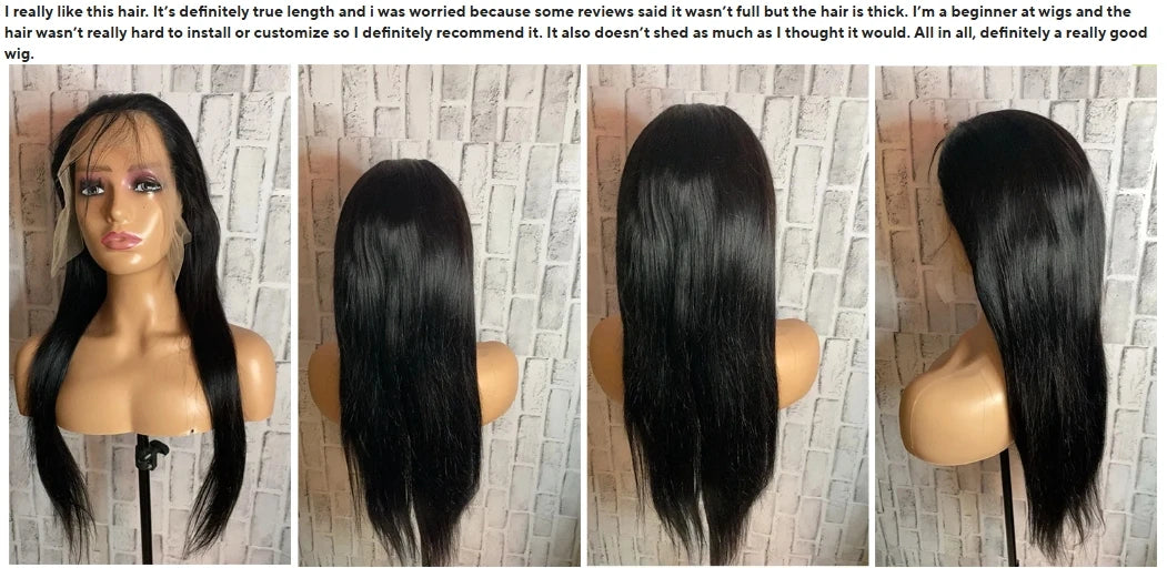 250 Density 40Inch HD Transparent Lace Wigs 13x6 Bone Straight Lace Frontal Wigs Human Hair 13X4 Pre Plucked Brazilian For Women