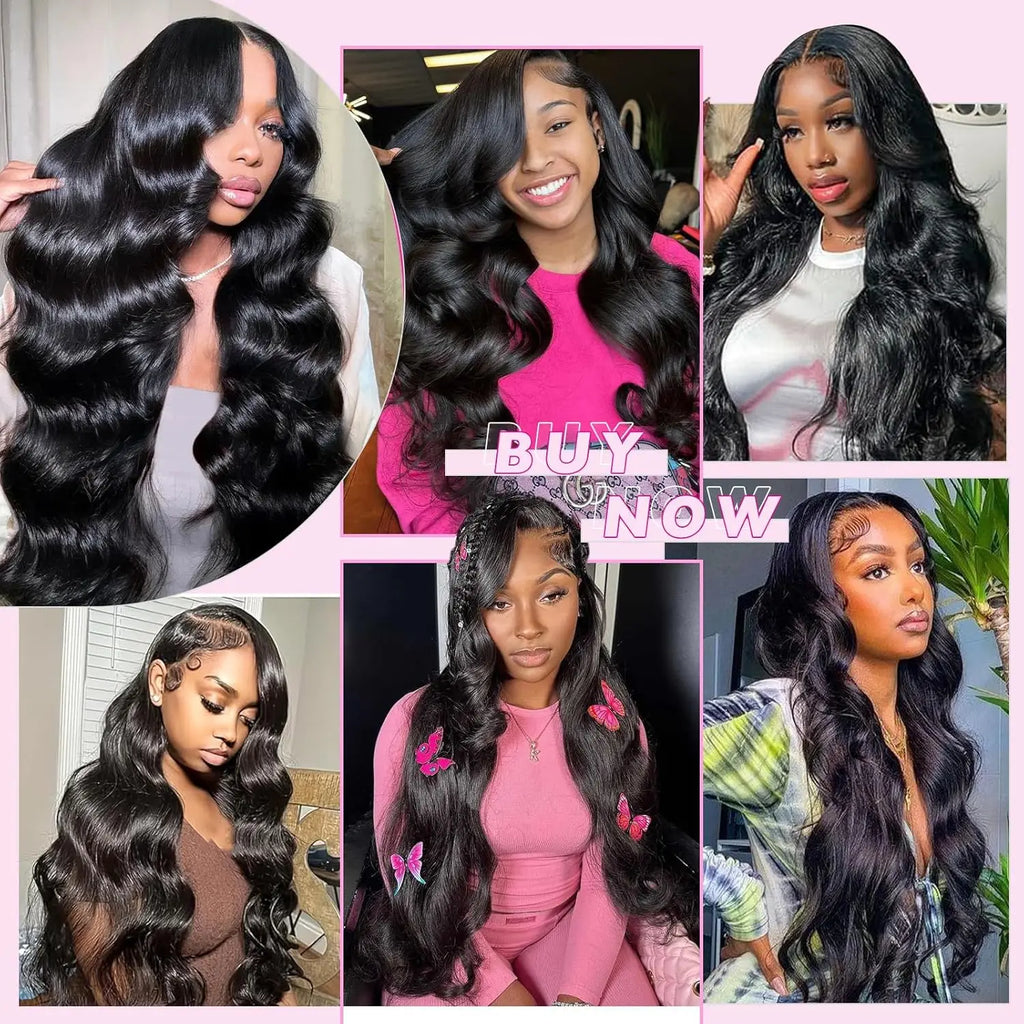 30 40 Inch 13x6 Hd Lace Frontal Wig Human Hair 13x4 Body Wave Human Hair Wigs For Women Pre Plucked Lace Front Human Hair Wig