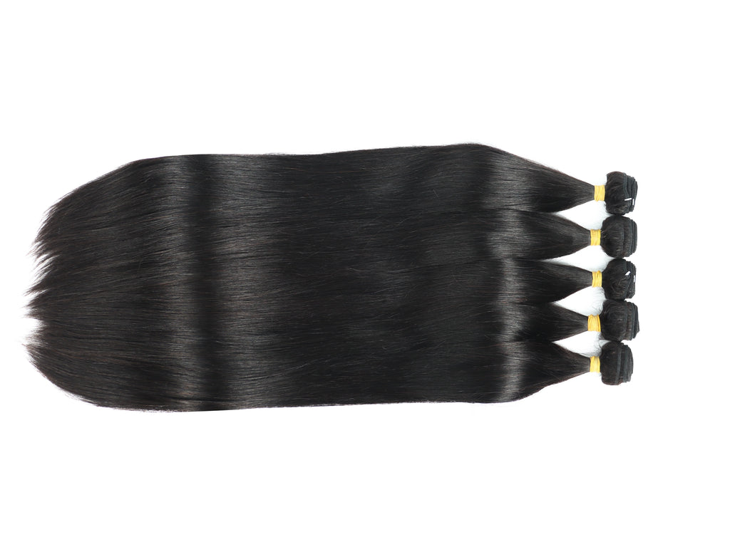 14A Straight Human Hair Bundles 32 36 40 Inch 100% Human Hair Brazilian Virgin Bundles Extensions 4/5/6 Pcs Raw Hair Bundle