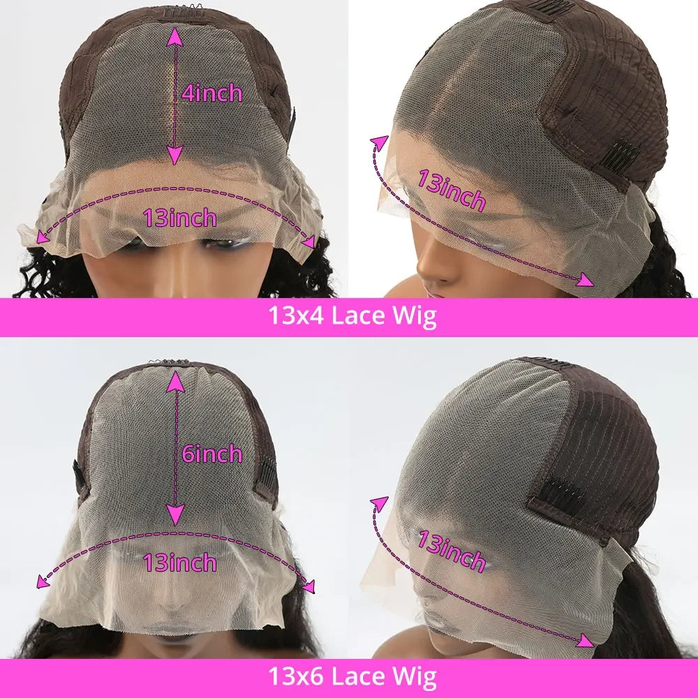 Glueless Wig Human Hair Ready to wear 13x4 Straight 99J Burgundy Red Colored Wigs 7x5 Glueless Brazilian Pre plucked Human Hair