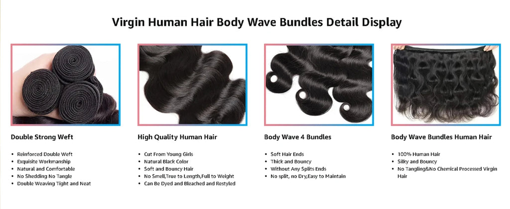 16A Loose Wave Human Hair Bundles 40 Inch Raw Hair 4 5 6 Bundles Brazilian Extensions 100% Unprocessed Human Hair Weave Bundles