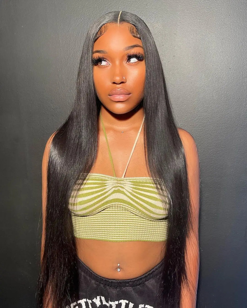 300 Density 40 50 Inch HD Lace Front Human Hair Wigs Straight 13x4 13x6 Lace Frontal Wigs For Women 7x5 Glueless Wigs Human Hair