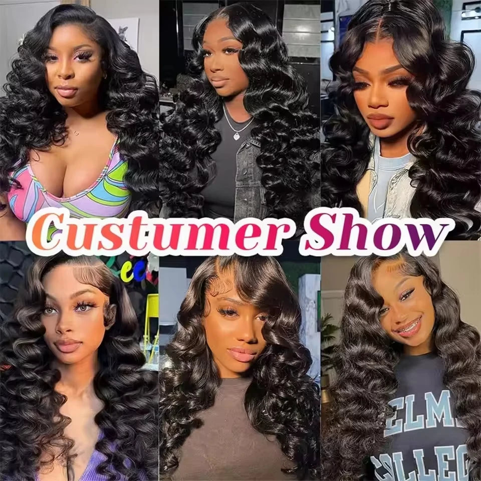 16A Loose Wave Human Hair Bundles 40 Inch Raw Hair 4 5 6 Bundles Brazilian Extensions 100% Unprocessed Human Hair Weave Bundles