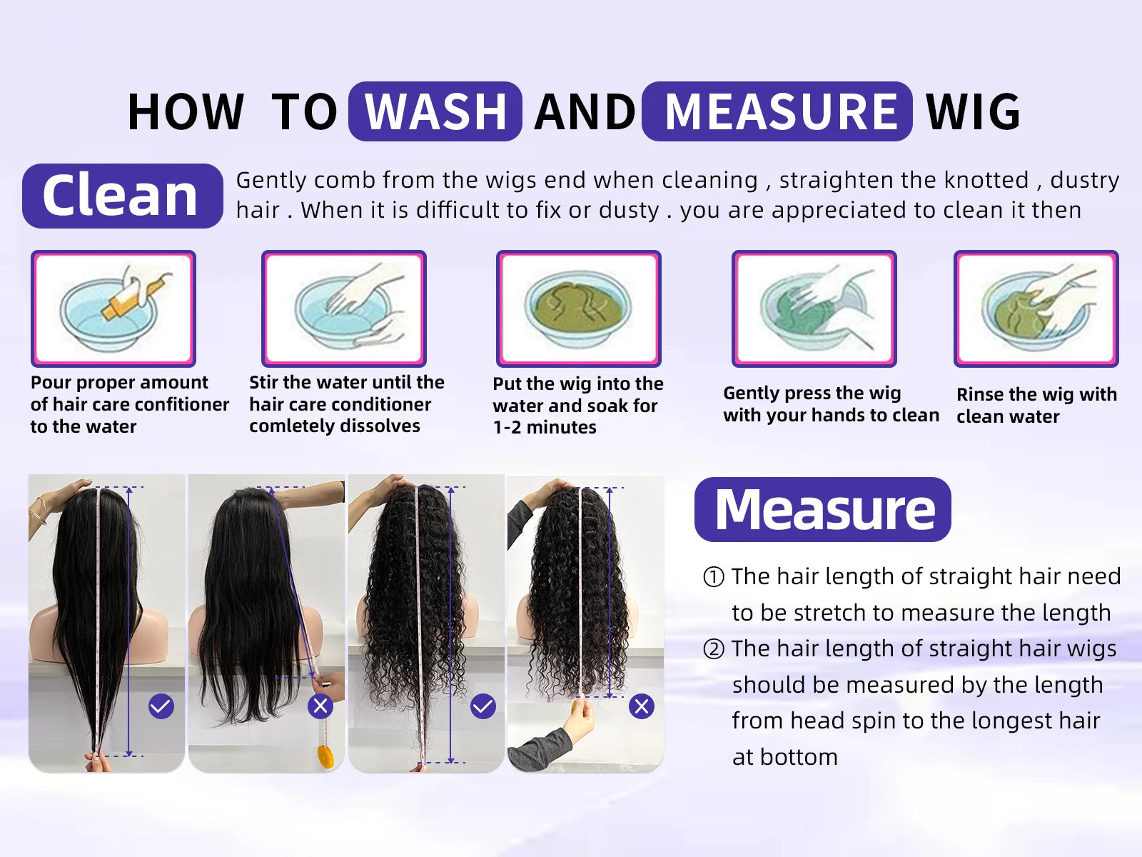 40 46 Inch 300% 13X6 HD Transparent Body Wave Lace Frontal Wig Water Wave 13X4 HD Lace Front Human Hair Wigs For Black Women