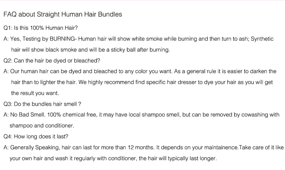 Straight Human Hair Bundles Raw Hair Bundles 100% Human Hair Extensions Natural Black Brazilian Hair Weave Bundles For Women