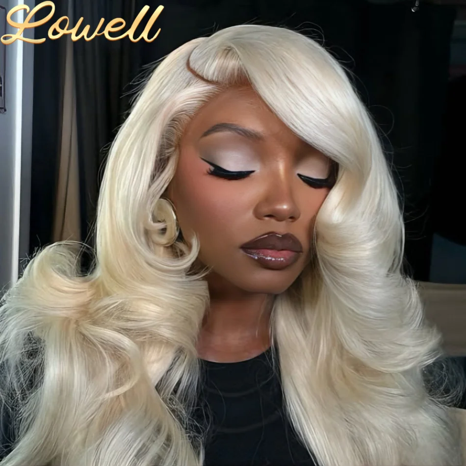 200 Density Blonde Human Hair Wig Body Wave 613 hd Lace Frontal Wig 13x6 13x4 Human Hair Lace Front Wig Brazilian Colored Wigs